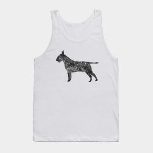 Bull Terrier dog black and white Tank Top